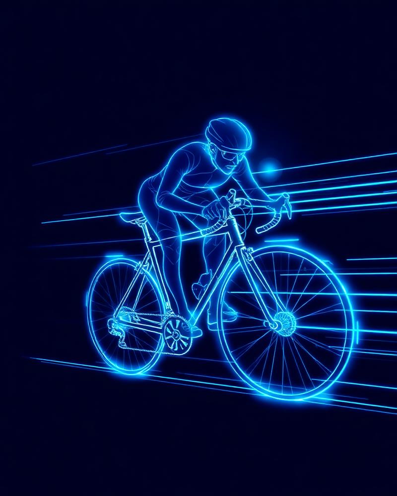 Cycling illustration